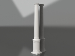 Columna de yeso KK 013 (D=200-240mm, H=3300mm)