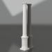 3D Modell Gipssäule KK 013 (D=200-240mm, H=3300mm) - Vorschau