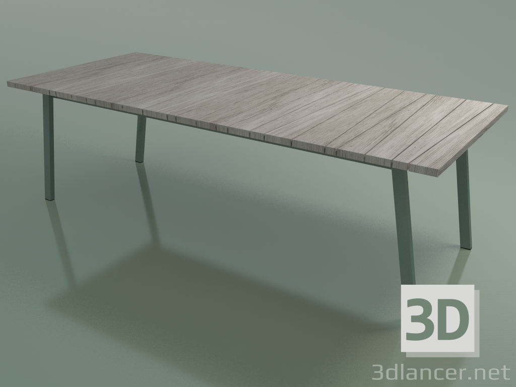 3 डी मॉडल आउटडोर खाने की मेज InOut (133, ALLU-SA, MAT-CL) - पूर्वावलोकन