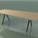 modèle 3D Table trapézoïdale 5412 (H 74 - 120-80x240 cm, stratifié Fenix F03, V44) - preview