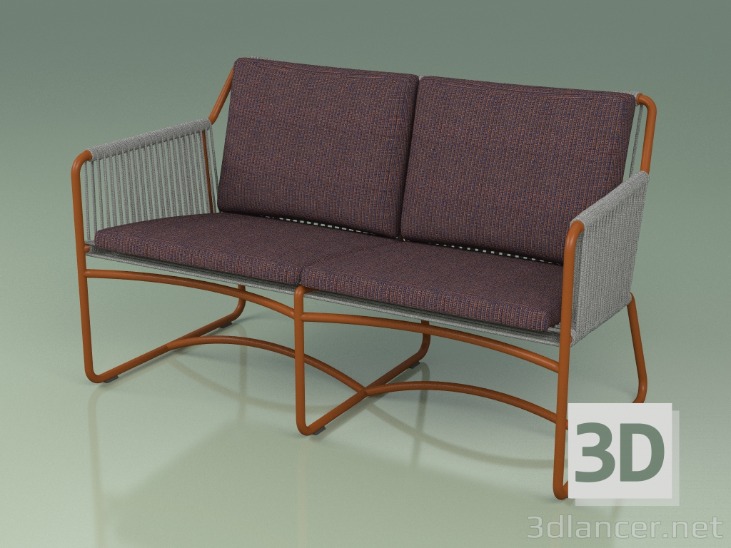 3D Modell Sofa 720 (Metallrost) - Vorschau