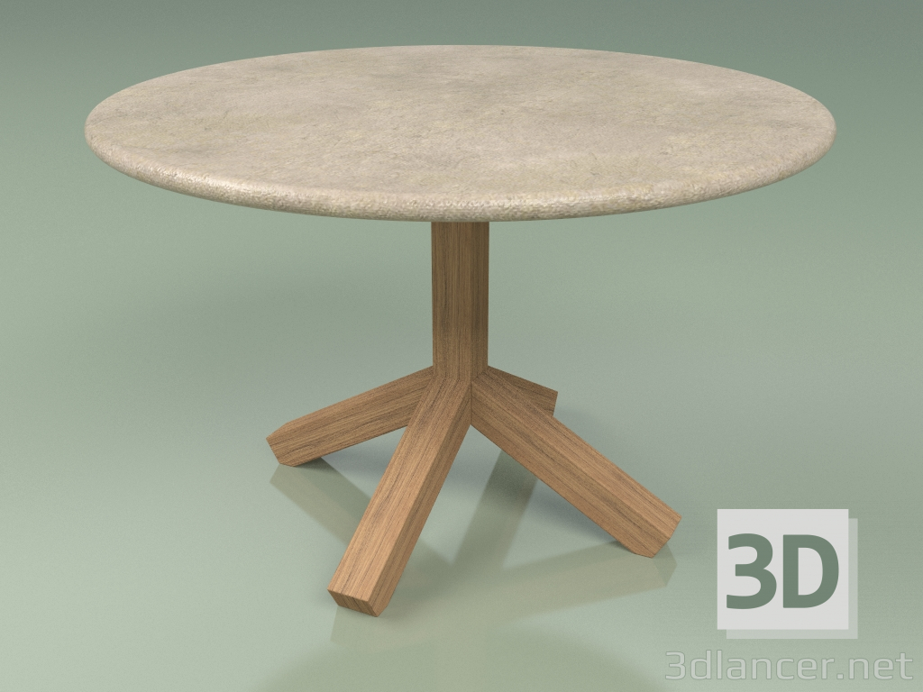 modello 3D Tavolino 046 (Pietra Farsena) - anteprima