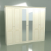 3d model Wardrobe 6 doors with mirror VN 1603 - preview