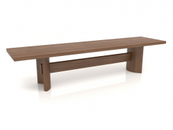 Bench VK (1600x400x350, wood brown light)