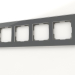 3D modeli 4 direk için cam çerçeve Elite (grafit) - önizleme
