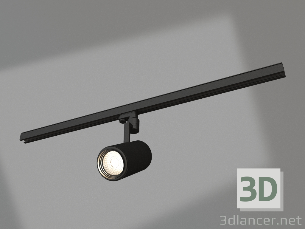 modello 3D Lampada LGD-ZEUS-4TR-R100-30W Day5000 (BK, 20-60 gradi) - anteprima