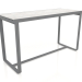 3d model Bar table 180 (DEKTON Kreta, Anthracite) - preview