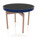 modello 3D Tavolino rotondo Ø60 (Blu notte, DEKTON Domoos) - anteprima