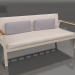 3D Modell 2-Sitzer-Sofa (Sand) - Vorschau