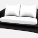 3d model Sofa 2-seater 2 Seater Sofa 46400 46450 - preview