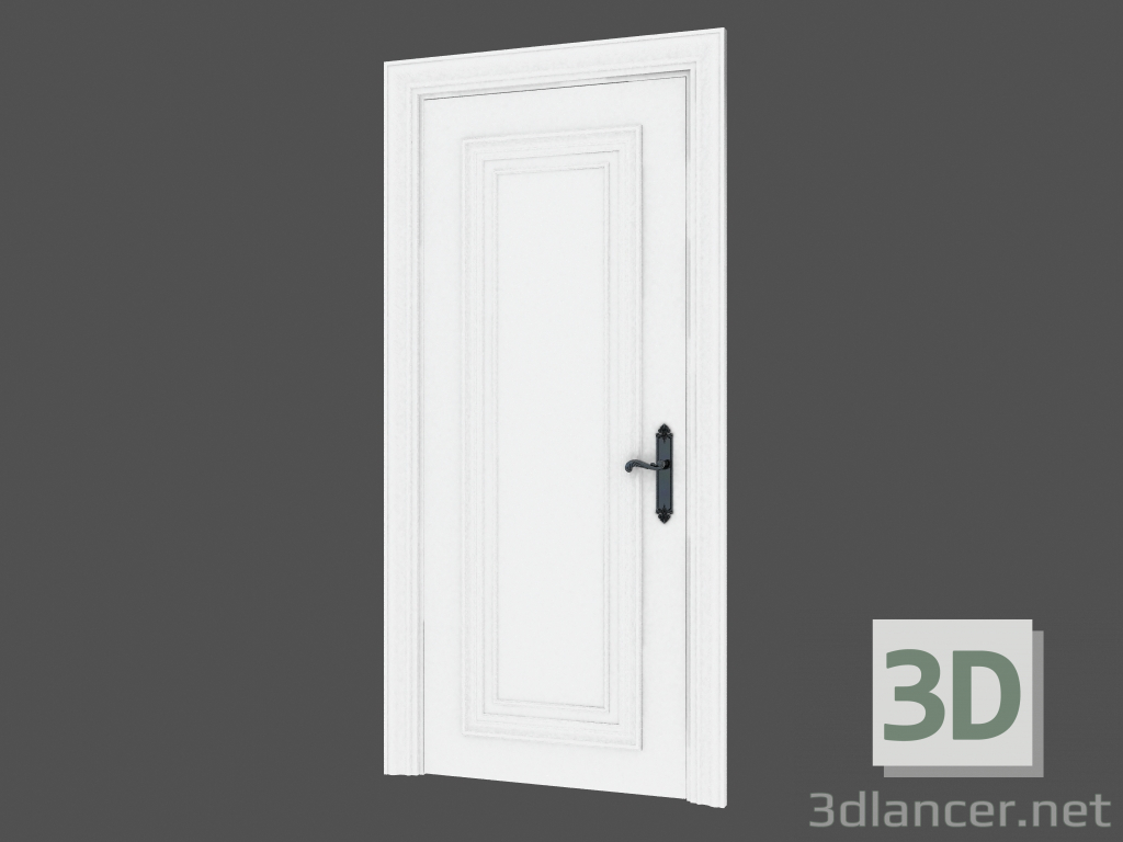 3d модель Двері міжкімнатні ДГ-1 – превью