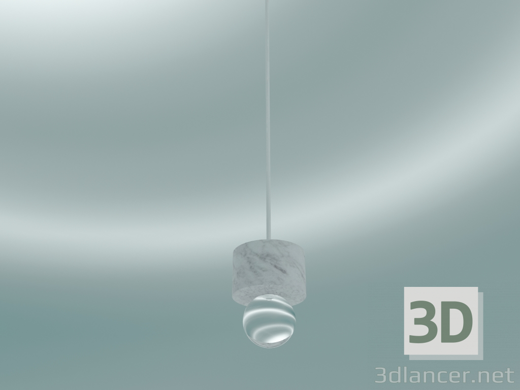 Modelo 3d Luminária pendente Marble Light (SV1) - preview