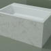 3D modeli Tezgah üstü lavabo (01R142302, Carrara M01, L 72, P 48, H 36 cm) - önizleme