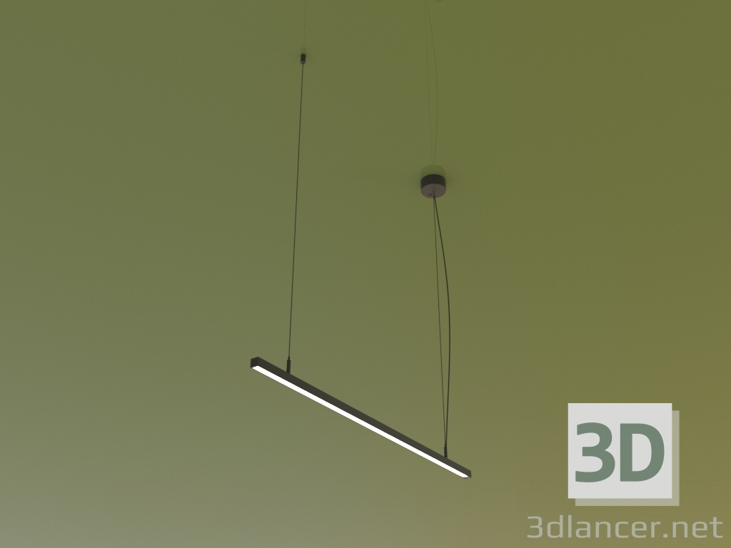 modello 3D Apparecchio LINEAR P1616 (750 mm) - anteprima