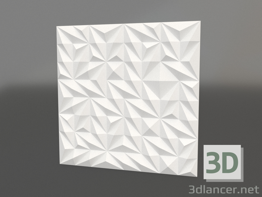 3D modeli 3 boyutlu panel M-45 - önizleme