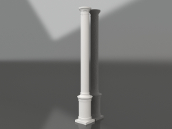 Colonna in gesso KK 014 (P=200mm, H=3300mm)