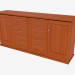 3d model Four-section buffet (9711-43) - preview