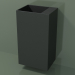 3D modeli Duvara monte lavabo (03UN26103, Deep Nocturne C38, L 48, P 36, H 85 cm) - önizleme