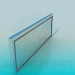 3d model Glass panel - preview