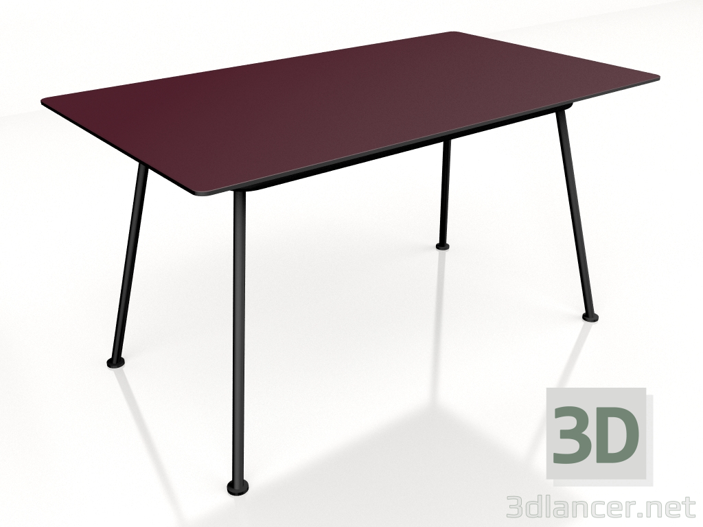3d model Low table New School Low NS814 (1400x800) - preview
