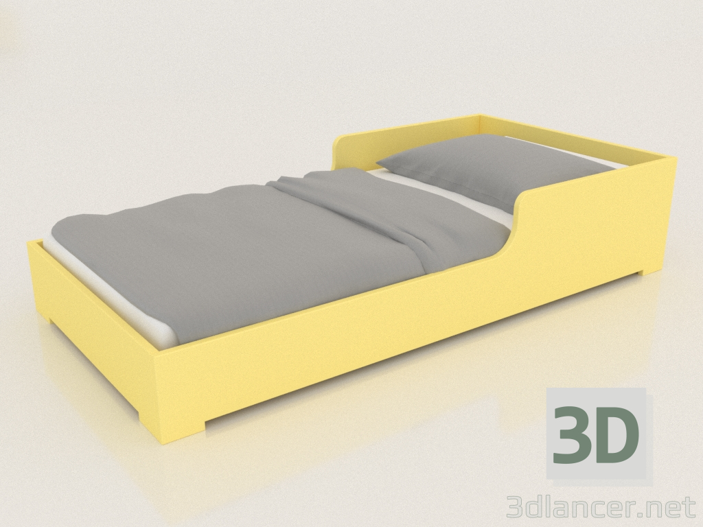 3D Modell Bettmodus Q (BCDQAA) - Vorschau