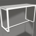 modello 3D Tavolo da bar 180 (DEKTON Kreta, Bianco) - anteprima