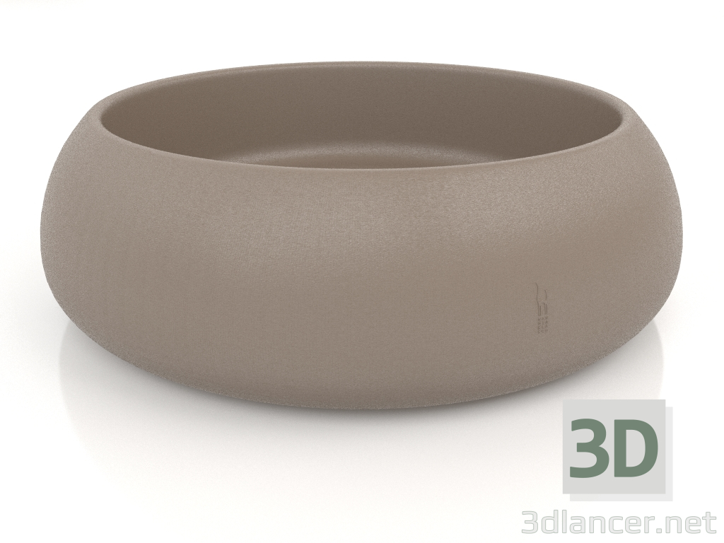 3D Modell Blumentopf 4 (Bronze) - Vorschau