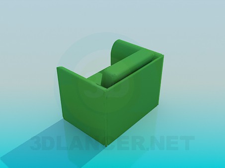 modelo 3D Sillón - escuchar modelo 3D Sillón - escuchar