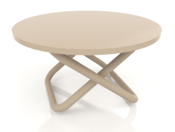 Низький стіл Ø48 (Sand)