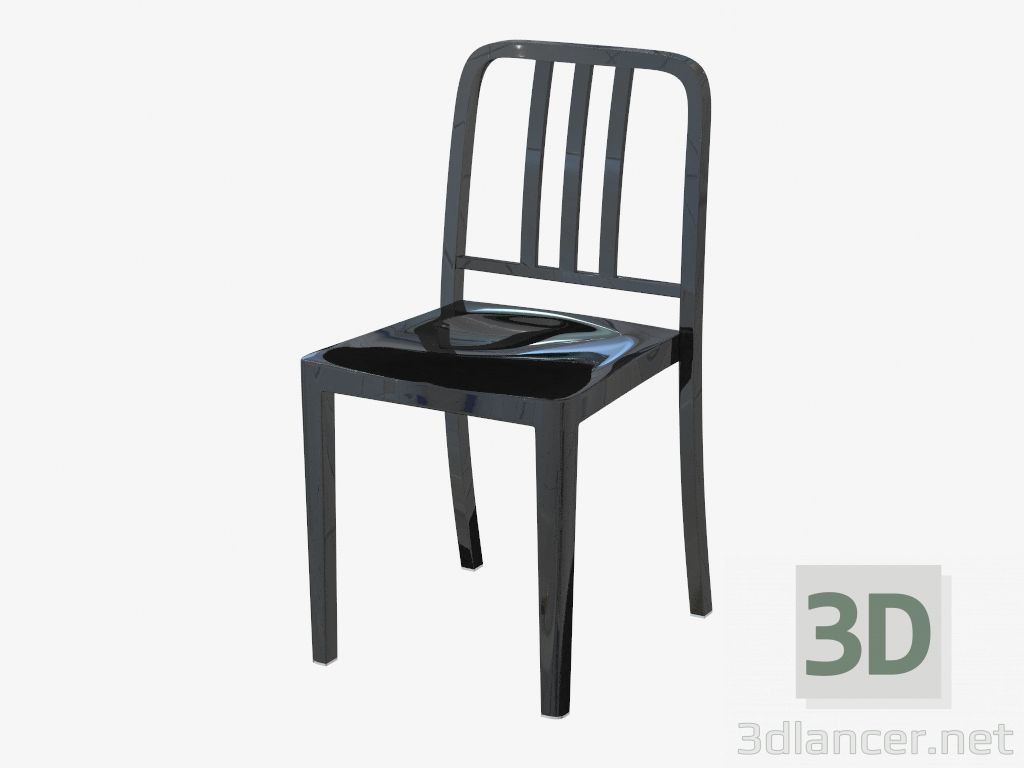 modello 3D sedia Navy - anteprima