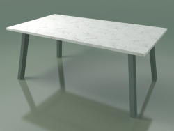 Outdoor dining table InOut (134, ALLU-SA, White Carrara Marble)