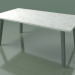 Modelo 3d Mesa de jantar ao ar livre InOut (134, ALLU-SA, mármore branco de Carrara) - preview
