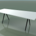 modèle 3D Table trapézoïdale 5412 (H 74 - 120-80x240 cm, stratifié Fenix F01, V44) - preview