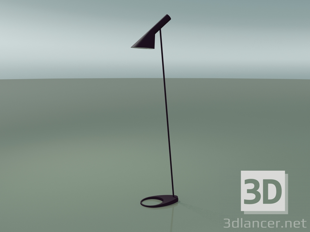 modello 3D Lampada da terra AJ FLOOR (20W E27, AUBERGINE) - anteprima