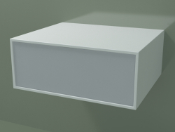 Box (8AUBAB01, Gletscherweiß C01, HPL P03, L 60, P 50, H 24 cm)