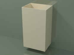 Wall-mounted washbasin (03UN26103, Bone C39, L 48, P 36, H 85 cm)