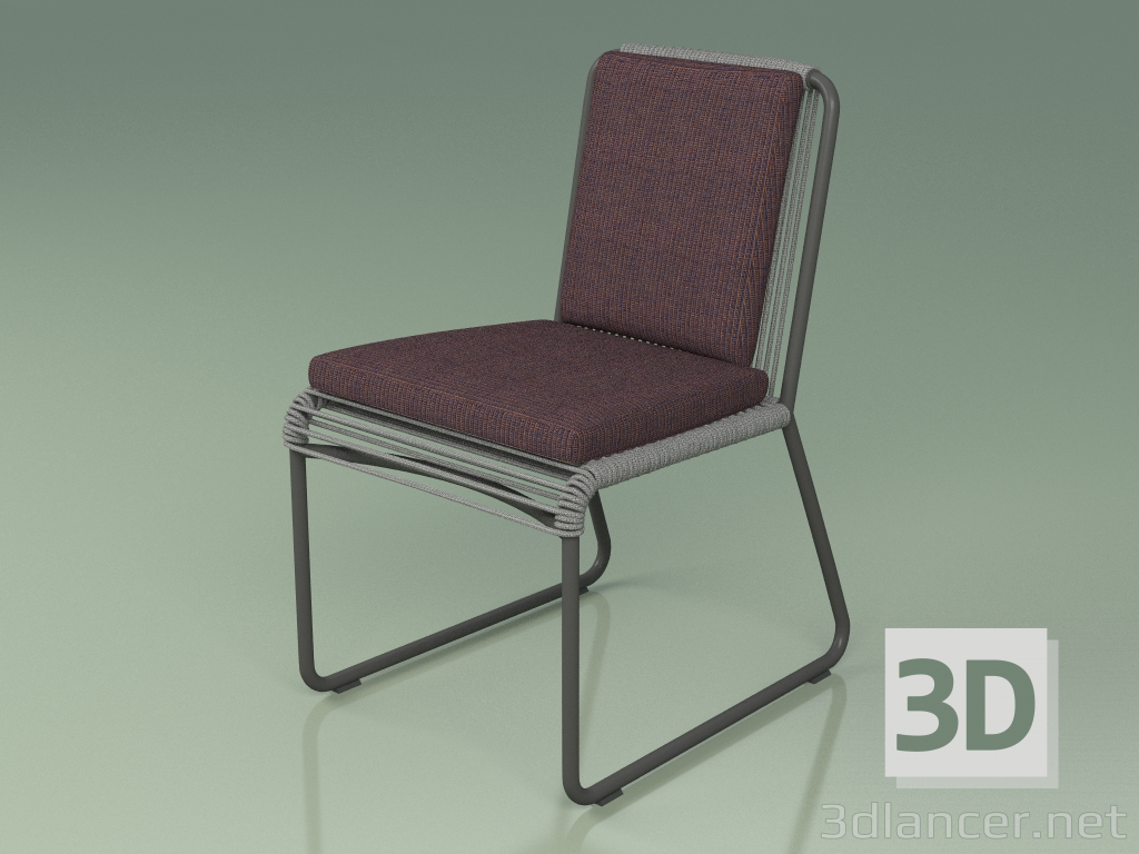 3D Modell Stuhl 749 (Metallrauch) - Vorschau