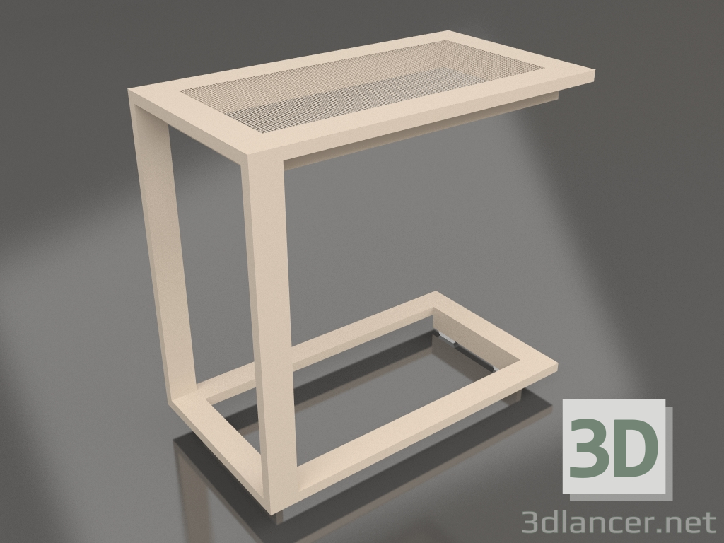 modello 3D Tavolino C (Sabbia) - anteprima