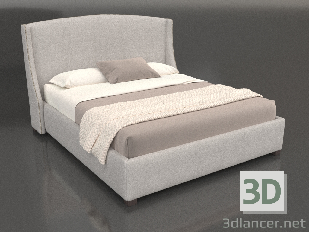 modello 3D Letto morbido Cooper Channel - anteprima