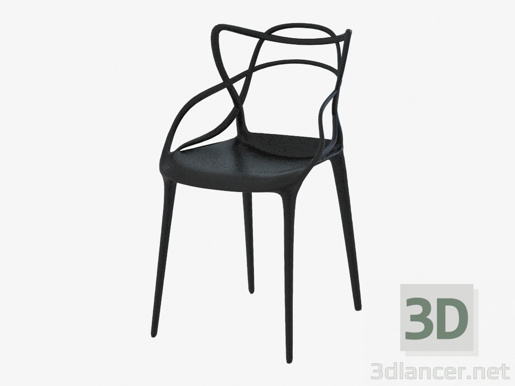 3 डी मॉडल मास्टर्स कुर्सी - पूर्वावलोकन