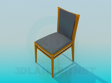 modelo 3D Silla suave - escuchar modelo 3D Silla suave - escuchar