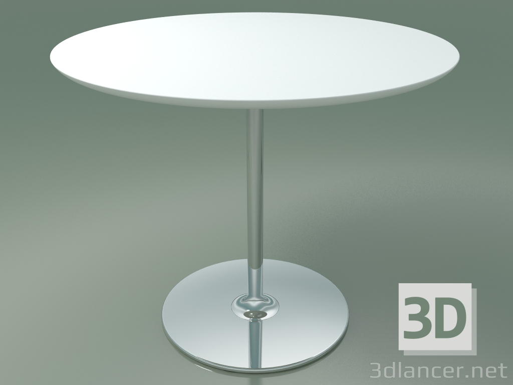 modello 3D Tavolo rotondo 0707 (H 74 - P 90 cm, M02, CRO) - anteprima