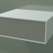 3D Modell Box (8AUBAB01, Gletscherweiß C01, HPL P04, L 60, P 50, H 24 cm) - Vorschau