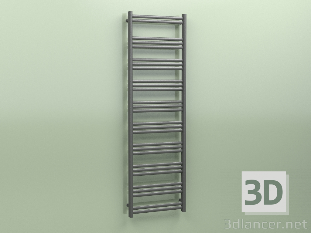 3d model Heated towel rail - Java (1900 x 600, RAL - 9005) - preview