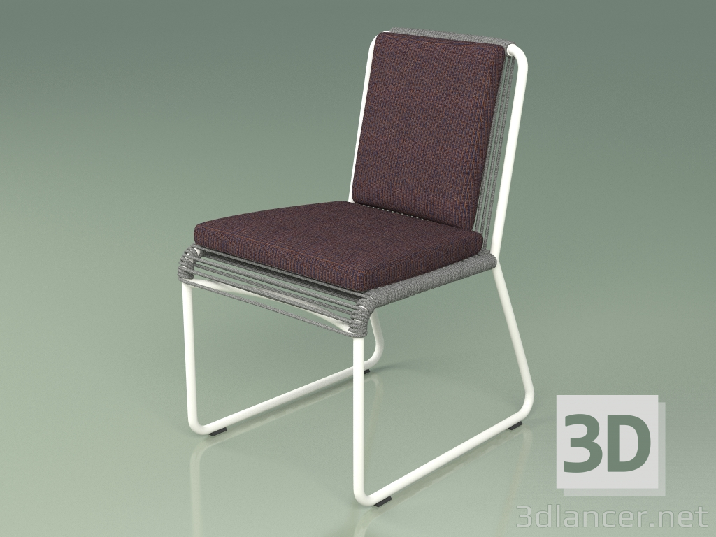 modèle 3D Chaise 749 (Métal Lait) - preview
