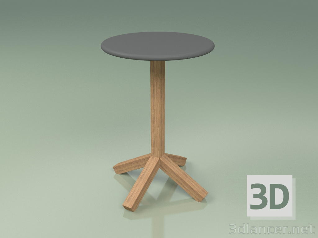 modèle 3D Table d'appoint 067 (HPL Gris) - preview