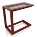 3d model Side table C (Wine red) - preview