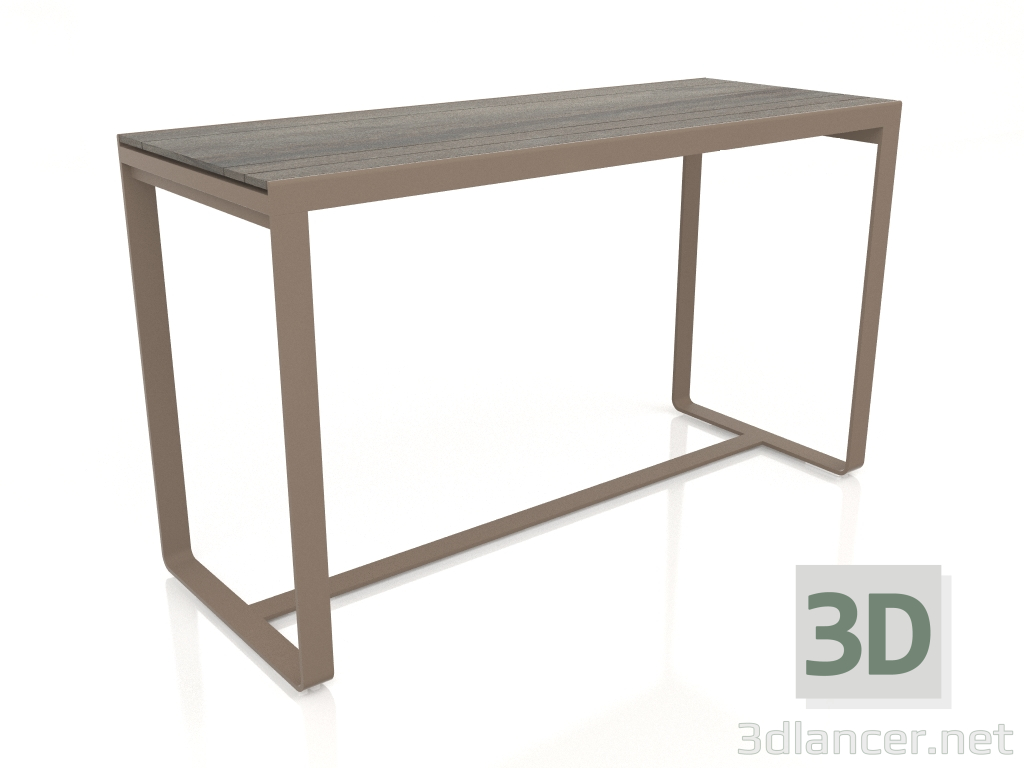 3d model Bar table 180 (DEKTON Radium, Bronze) - preview