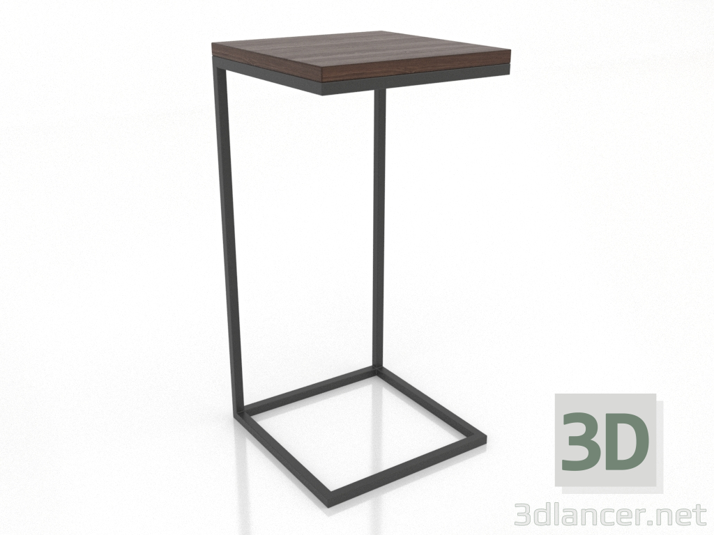 3d model Side table (dark walnut) - preview 3d model Side table (dark walnut) - preview