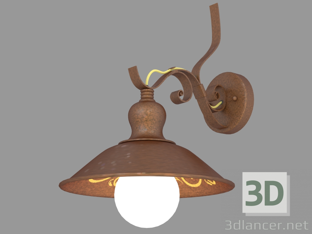 3D modeli Duvar lambası Magrib (1213-1W) - önizleme